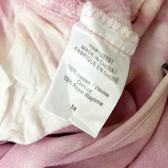 Young Fabulous & Broke Pink Tie Dye Prairie Coastal Maxi Dress Size Medium - Picture 16 of 16